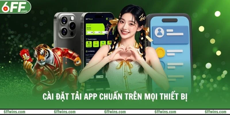 Cài đặt tải app chuẩn trên mọi thiết bị