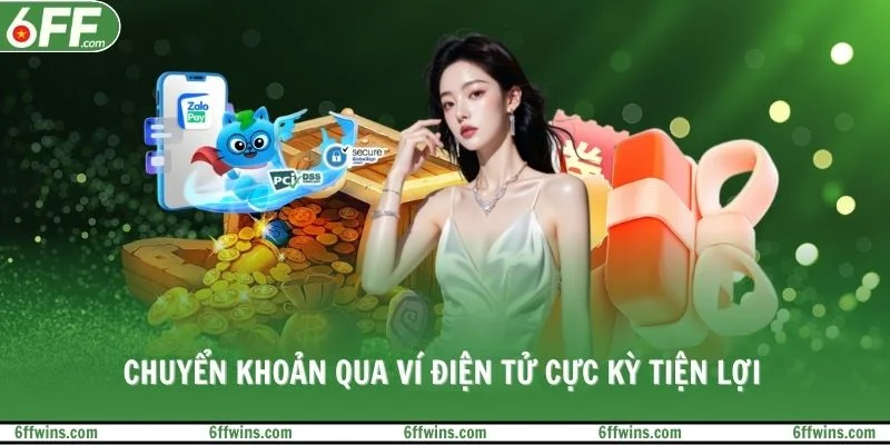 Chuyển khoản qua ví điện tử cực kỳ tiện lợi