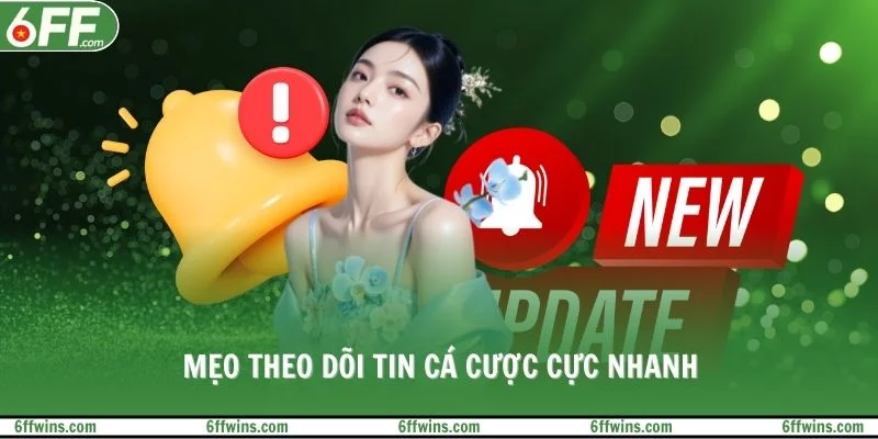 Mẹo theo dõi tin cá cược cực nhanh