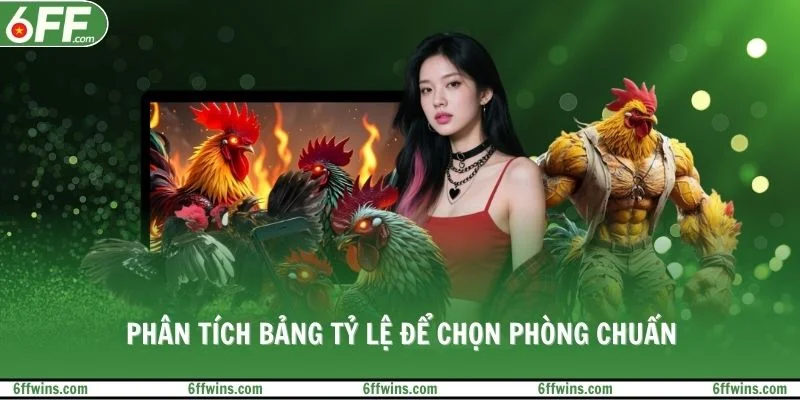 Phân tích bảng tỷ lệ để chọn phòng chuẩn